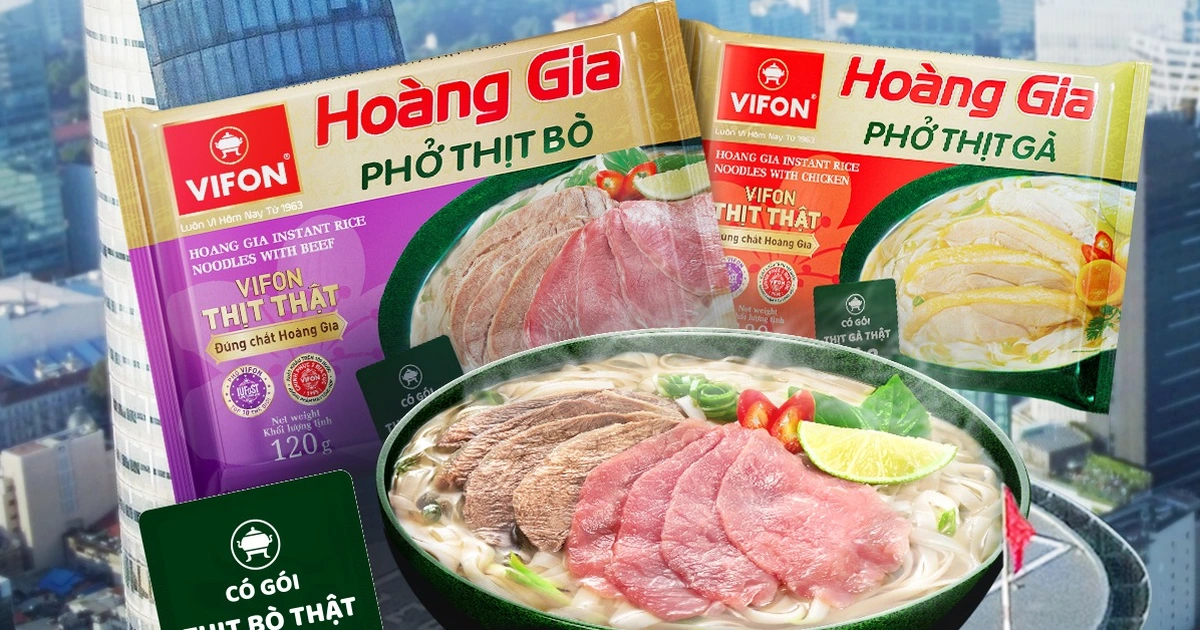 Phở VIFON Hoàng Gia - ‘Biểu tượng mới’ cho tinh thần Việt vươn tầm thế giới