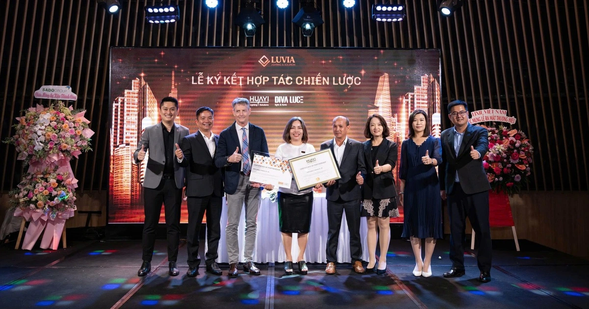 LUVIA ký kết hợp tác cùng hai ông lớn Huayi và Diva Luce