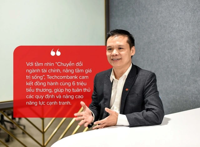 Techcombank tạo điều kiện tốt nhất để tiểu thương vững vàng hơn trong thời đại số - Ảnh 4