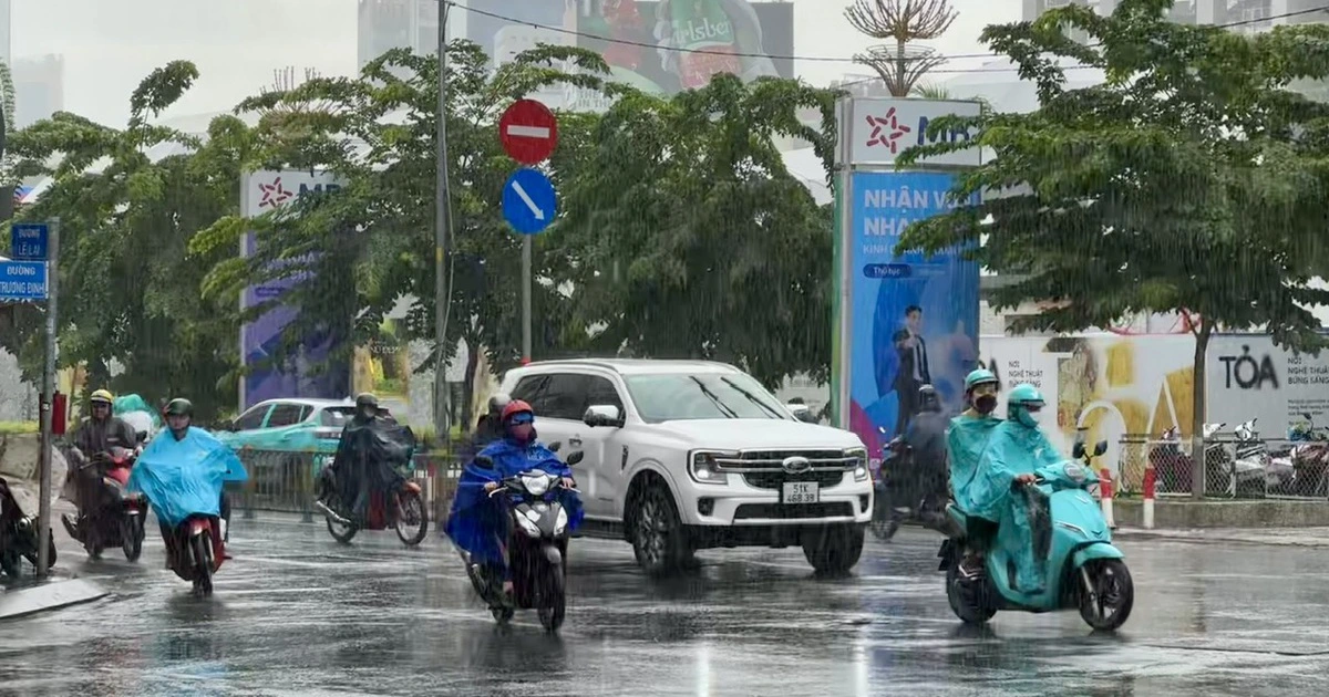 TP.HCM và Nam bộ mưa giông đến tháng 8