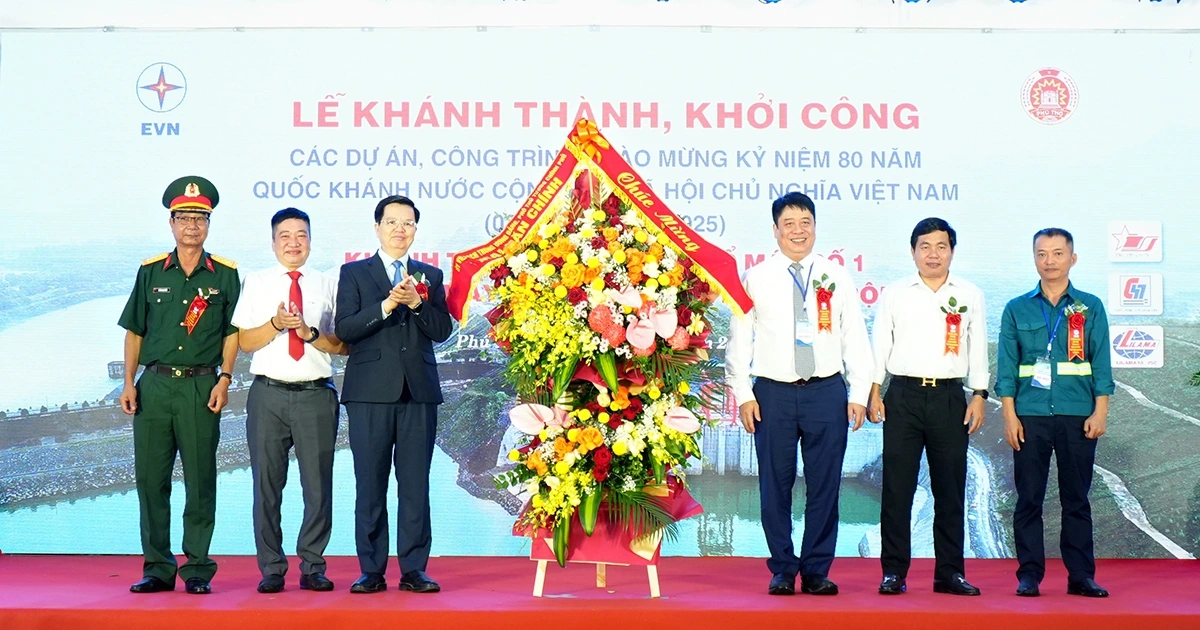 EVN đồng loạt khánh thành, khởi công 3 dự án điện hơn 14.100 tỉ đồng