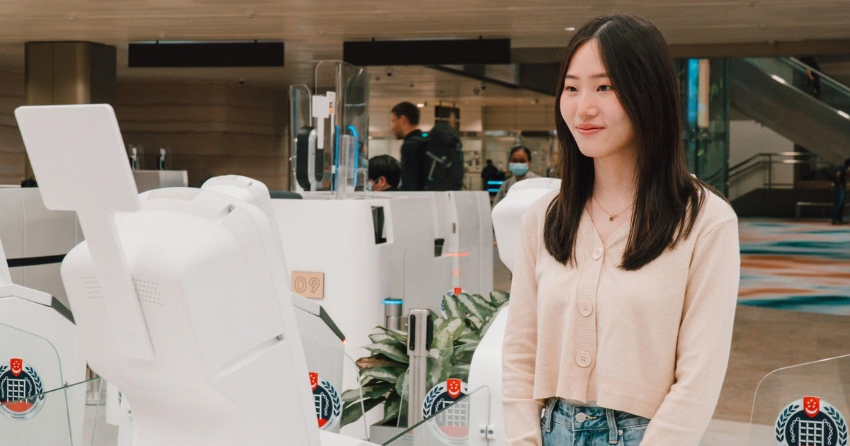 Trải nghiệm nhận diện sinh trắc học lên máy bay với ứng dụng VNeID và Vietjet