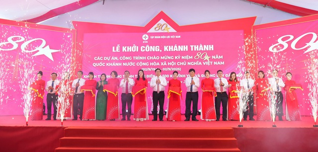 EVN đồng loạt khánh thành, khởi công 3 dự án điện hơn 14.100 tỉ đồng - Ảnh 2