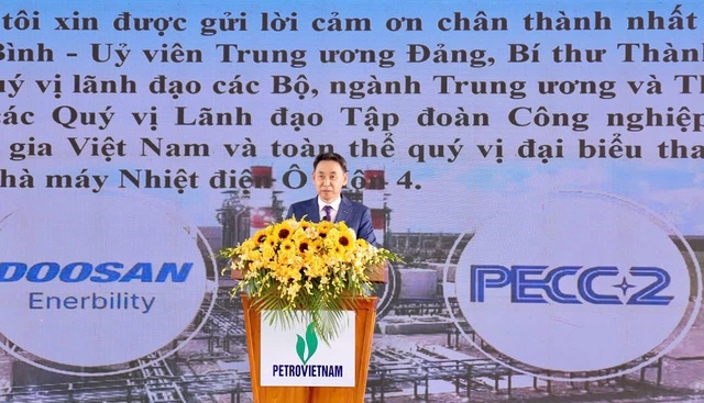 Petrovietnam khởi công dự án điện tỉ USD - Ảnh 3