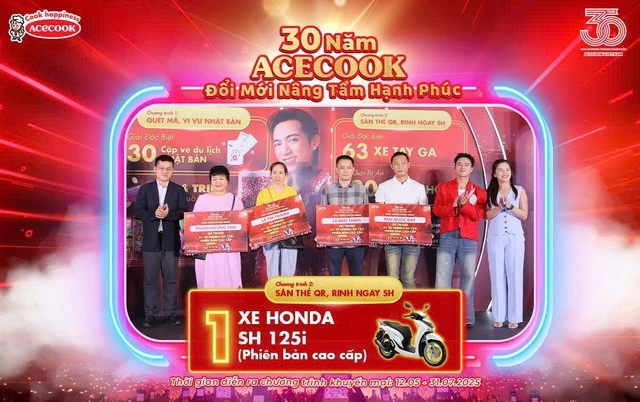 30 năm đồng hành, triệu lời cảm ơn - Acecook khép lại chương trình khuyến mãi - Ảnh 2