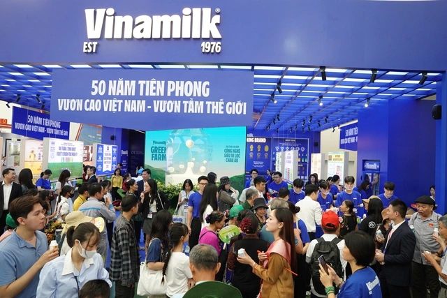Vinamilk tạo điểm nhấn tại triển lãm thành tựu đất nước 80 năm - Ảnh 3