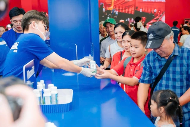 Vinamilk tạo điểm nhấn tại triển lãm thành tựu đất nước 80 năm - Ảnh 5