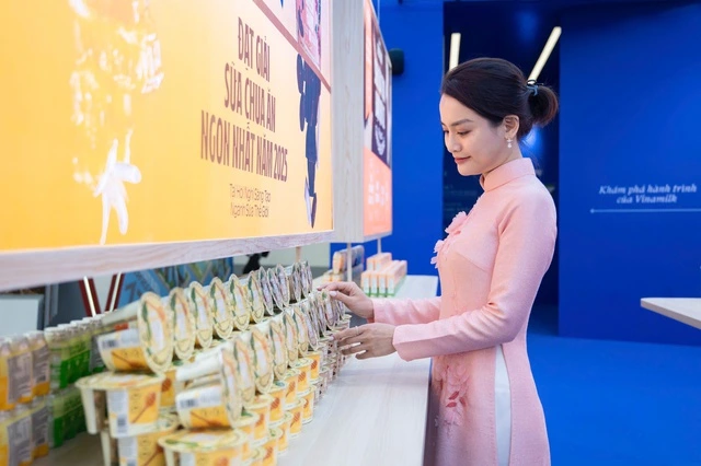 Vinamilk tạo điểm nhấn tại triển lãm thành tựu đất nước 80 năm - Ảnh 8