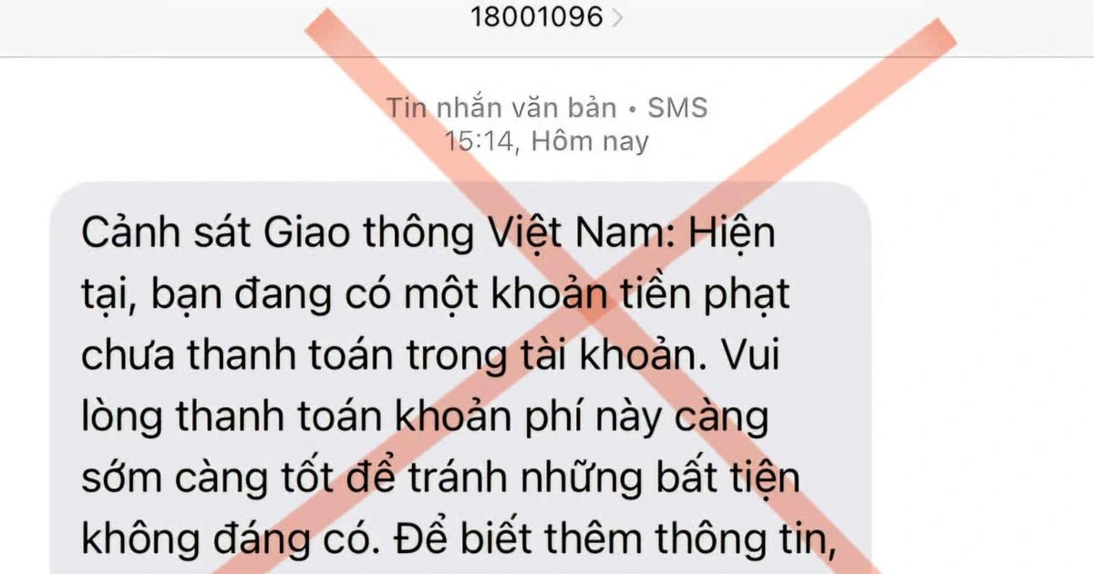 Cảnh giác với trò lừa đảo phạt nguội 100.000 đồng