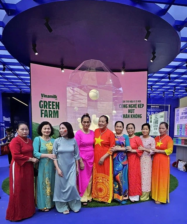 Vinamilk tạo điểm nhấn tại triển lãm thành tựu đất nước 80 năm - Ảnh 10