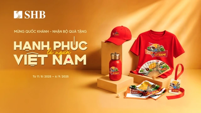 SHB khơi dậy tinh thần ‘Hạnh phúc là người Việt Nam’ dịp kỷ niệm 80 năm ngày Quốc khánh 2.9 - Ảnh 1