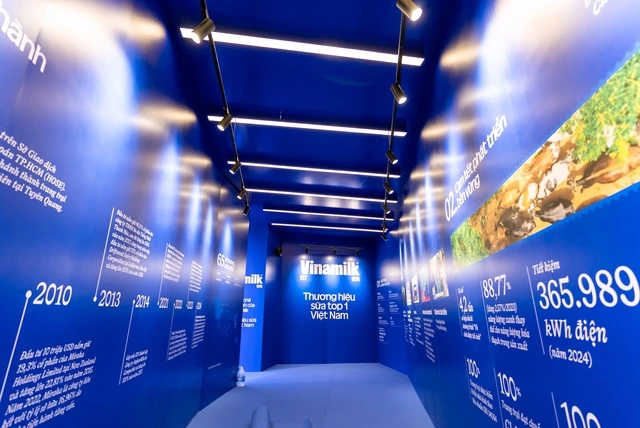 Gian hàng của Vinamilk tạo dấu ấn nổi bật tại Triển lãm Thành tựu Đất nước - Ảnh 4