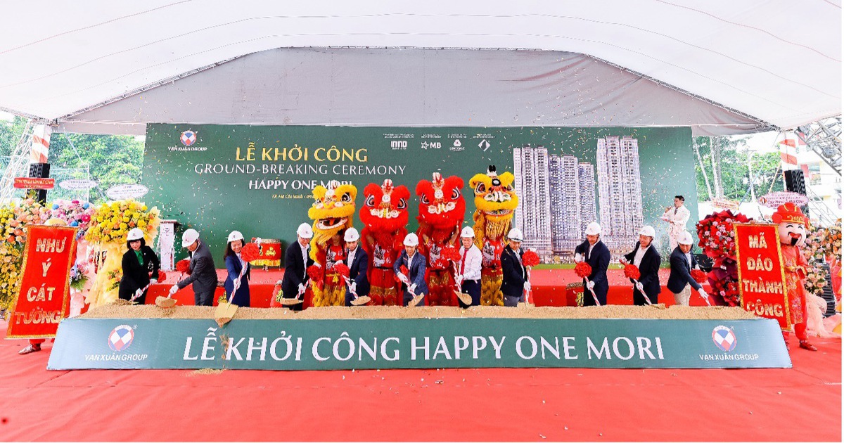 Vạn Xuân Group khởi công Happy One Mori - điểm nhấn mới tại Đông Bắc TP.HCM
