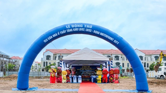 Lễ động thổ Aqua Waterfront City - Cột mốc hợp tác giữa Novaland và VictoryCons - Ảnh 2