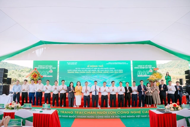 BAF động thổ trang trại nuôi heo 2.000 tỉ tại Quảng Trị - Ảnh 1