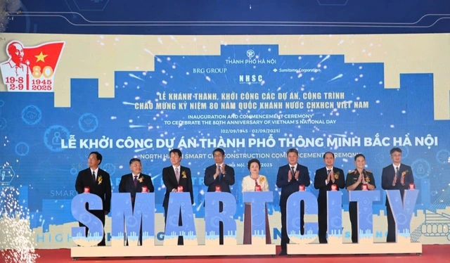 Khởi công dự án thành phố thông minh 4,2 tỉ USD tại Hà Nội - Ảnh 1