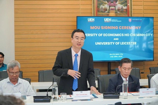Đại học Kinh tế TP.HCM và Đại học Leicester của Anh ký hợp tác toàn diện - Ảnh 3