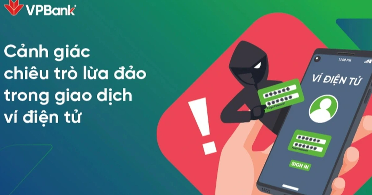 Cảnh báo người dùng ví điện tử cẩn thận với chiêu trò mạo danh lừa đảo