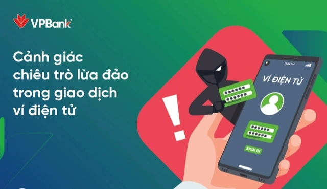 Cảnh báo người dùng ví điện tử cẩn thận với chiêu trò mạo danh lừa đảo - Ảnh 1