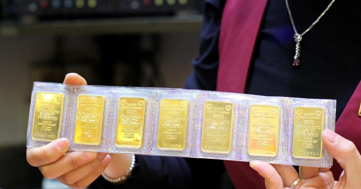 Đứt gãy đà tăng, vàng có thể 'lao dốc' về 3.000 USD/ounce?