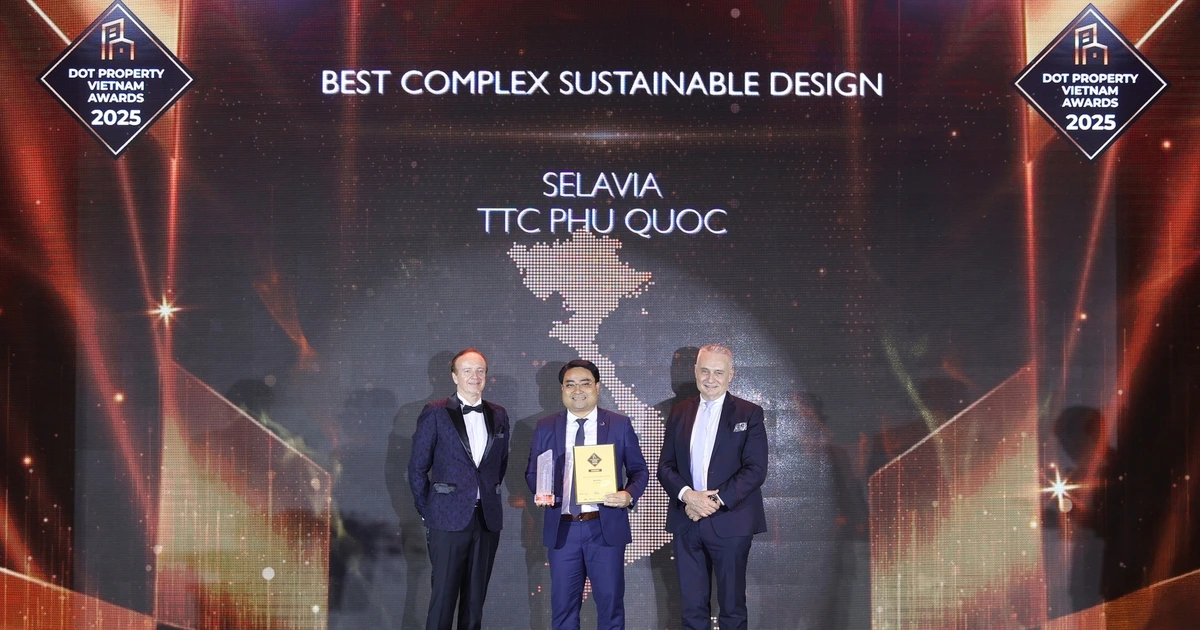 Selavia Phú Quốc khẳng định vị thế với giải thưởng danh giá tại Dot Property Award 2025