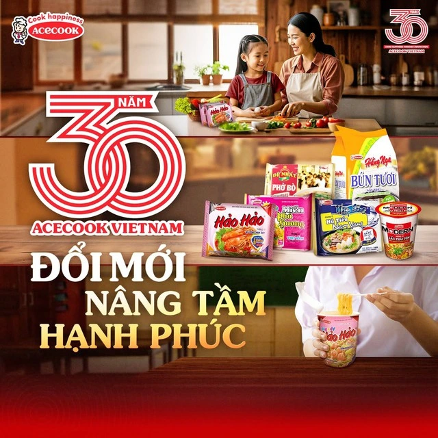 Acecook Việt Nam - Hành trình 30 năm gắn bó tinh hoa ẩm thực của người Việt - Ảnh 2