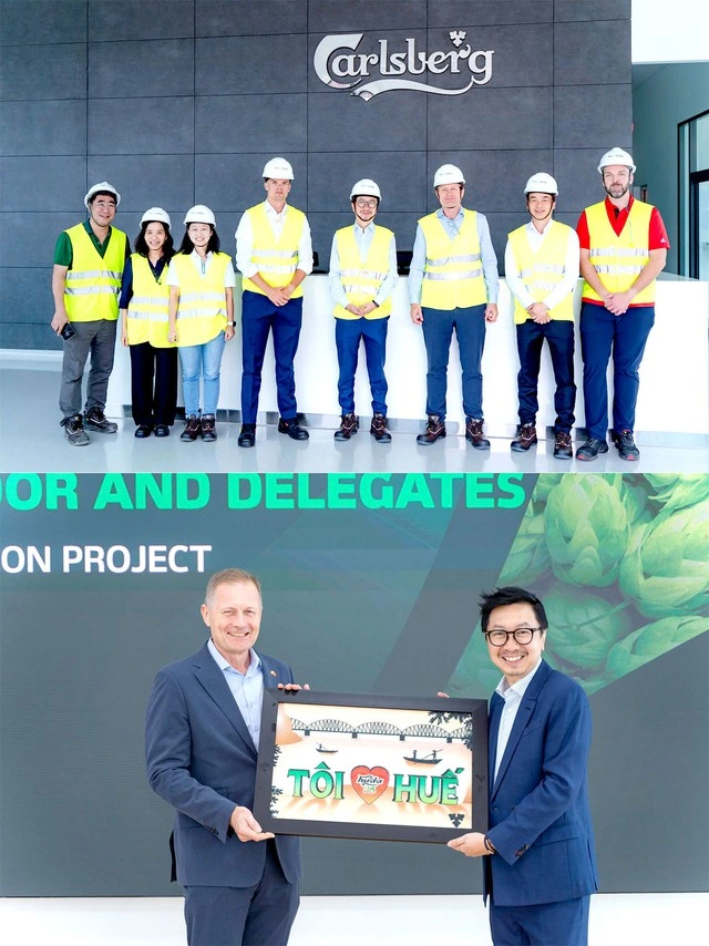 Đại sứ Đan Mạch và Carlsberg Việt Nam thăm, làm việc với lãnh đạo thành phố Huế - Ảnh 4