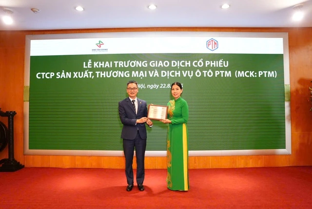 Công ty cổ phần SX-TM-DV Ô tô PTM chính thức khai trương giao dịch trên sàn UPCoM - Ảnh 2