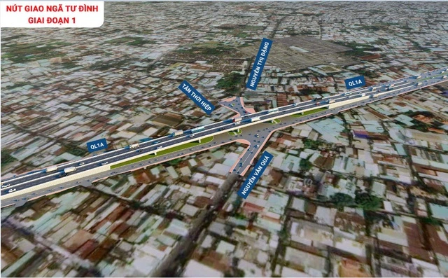 Chính thức khởi công nút giao gần 400 tỉ chống ùn tắc cửa ngõ tây bắc TP.HCM - Ảnh 2
