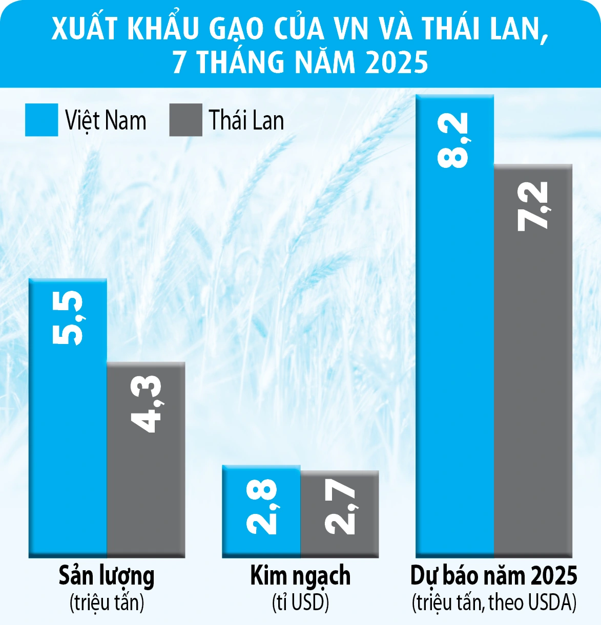 Giá gạo biến động mạnh trước 'giờ G' - Ảnh 2