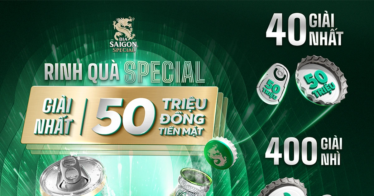 Bia Saigon Special trở lại: Vị bia của những cuộc vui đáng nhớ