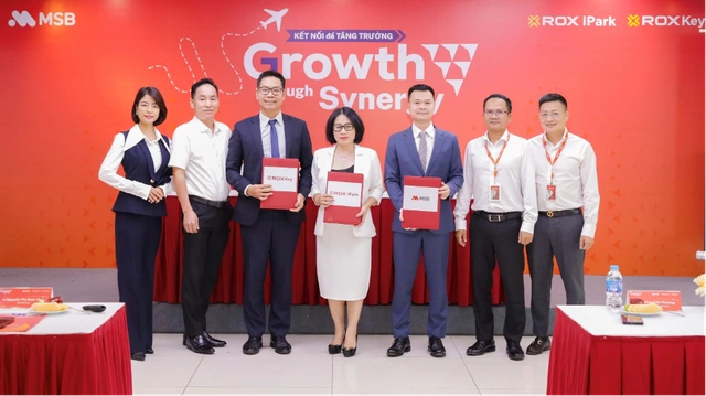 MSB hợp tác ROX iPark, ROX Key cung cấp giải pháp tài chính toàn diện cho doanh nghiệp sản xuất - Ảnh 1