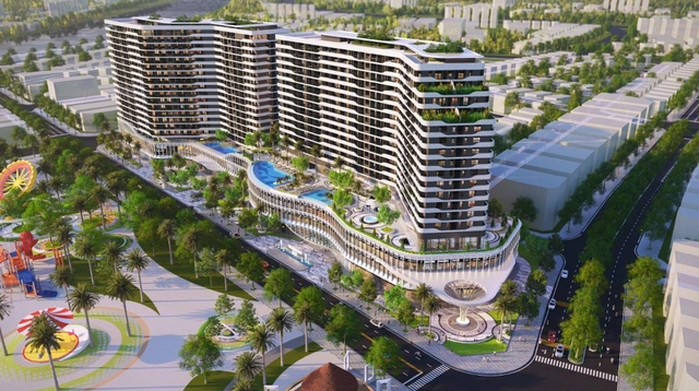 Diamond Sky: mô hình phức hợp căn hộ, trung tâm thương mại-từ thế giới tới TP.HCM - Ảnh 1