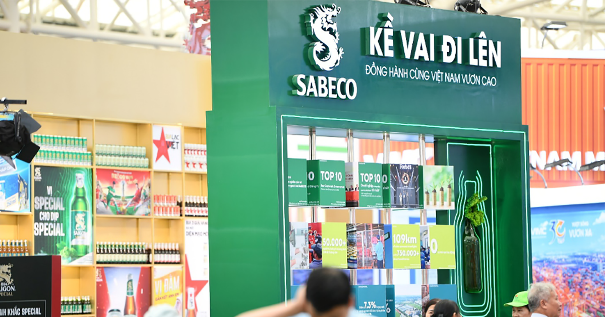 SABECO kỷ niệm 150 năm, lan tỏa cảm hứng tại Triển lãm Thành tựu Đất nước 2025