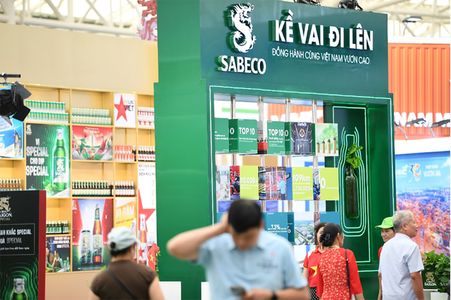 SABECO kỷ niệm 150 năm, lan tỏa cảm hứng tại Triển lãm Thành tựu Đất nước 2025 - Ảnh 1