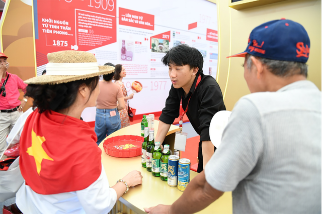 SABECO kỷ niệm 150 năm, lan tỏa cảm hứng tại Triển lãm Thành tựu Đất nước 2025 - Ảnh 3