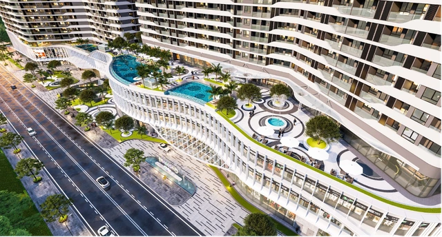 Diamond Sky: mô hình phức hợp căn hộ, trung tâm thương mại-từ thế giới tới TP.HCM - Ảnh 4