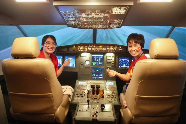 Dấu ấn Vietnam Airlines tại Triển lãm Thành tựu Đất nước - Ảnh 8