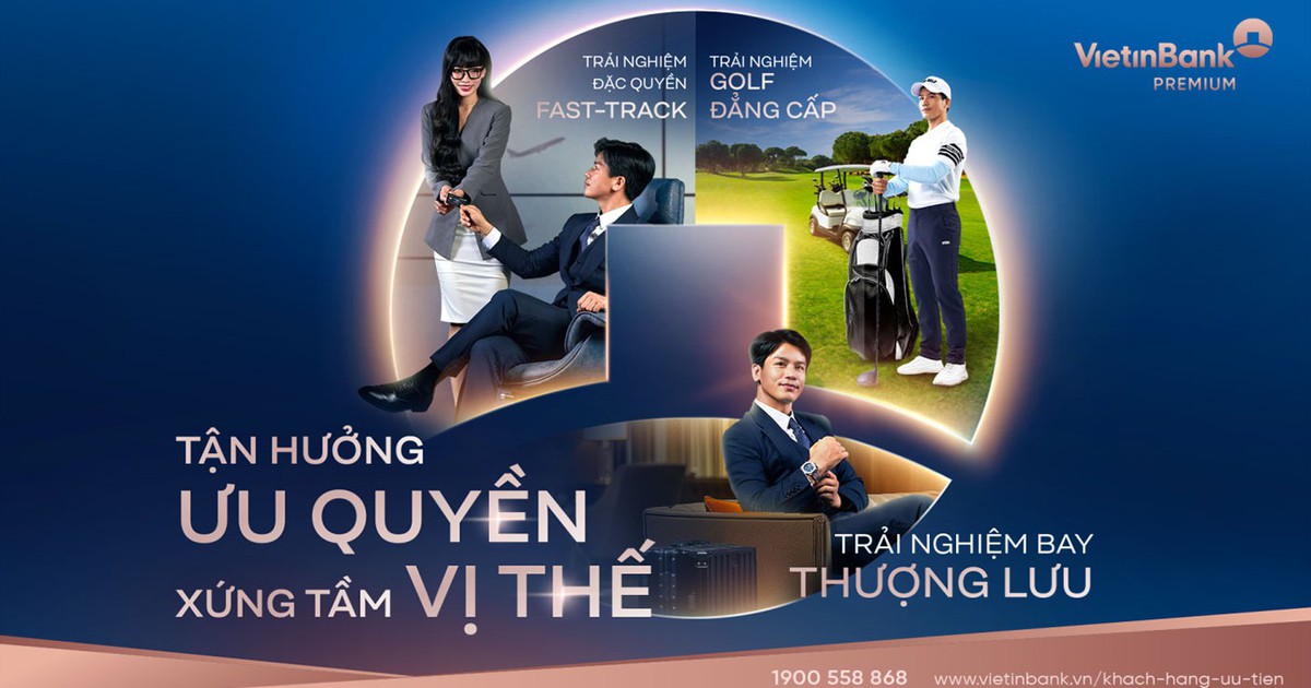 Vietinbank Premium - Khẳng định phong cách sống tinh hoa