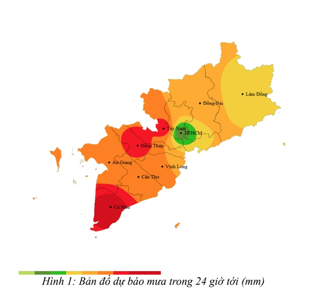 TP.HCM đón đợt mưa lớn kéo dài đến ngày 18 - Ảnh 2