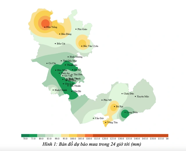 Mưa giông đang phát triển mạnh ở TP.HCM, nơi nào sẽ có mưa to? - Ảnh 2