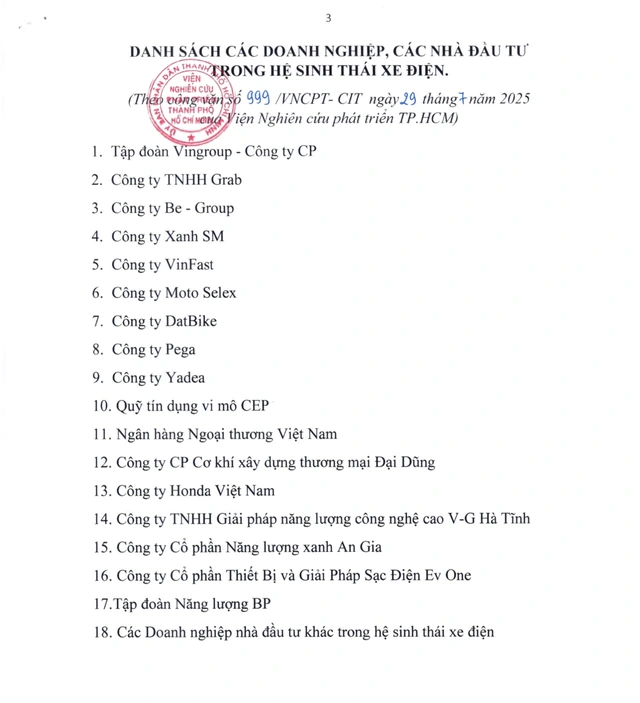 TP.HCM kêu gọi doanh nghiệp hỗ trợ người dân đổi xe điện, mới có 1 phản hồi - Ảnh 1