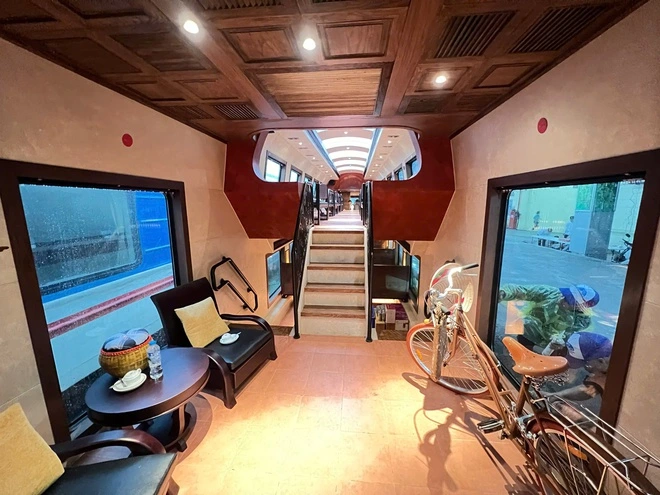 Đường sắt chạy đoàn tàu di sản 'Hà Nội 5 cửa ô' - Ảnh 2