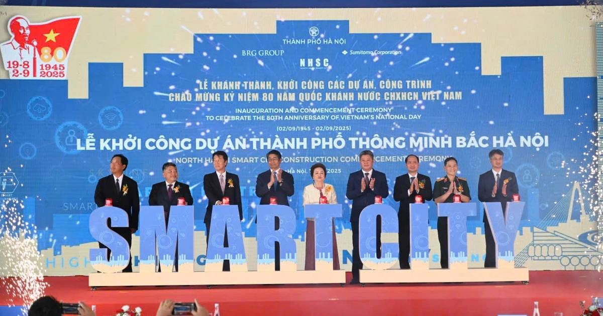 Khởi công dự án thành phố thông minh 4,2 tỉ USD tại Hà Nội
