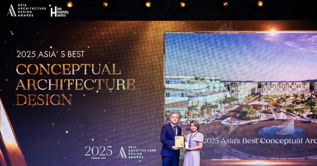 Dự án The Centric được trao giải ý tưởng kiến trúc xuất sắc nhất châu Á 2025