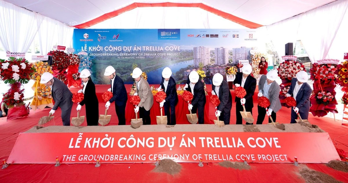 Nam Long khởi công Trellia Cove - phân khu compound cuối cùng tại Mizuki Park