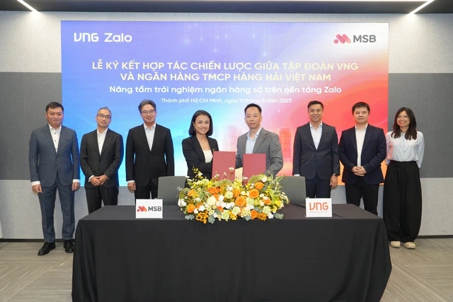 VNG và MSB hợp tác triển khai dịch vụ tài chính số trên Zalo - Ảnh 1