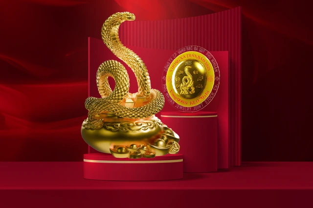 Nghệ phẩm vàng lên ngôi trong thế giới quà tặng - Ảnh 1