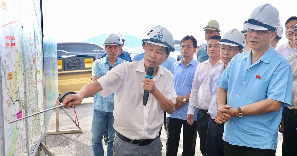 Phó chủ tịch Quốc hội kiểm tra tiến độ hai cao tốc trọng điểm tại Khánh Hòa