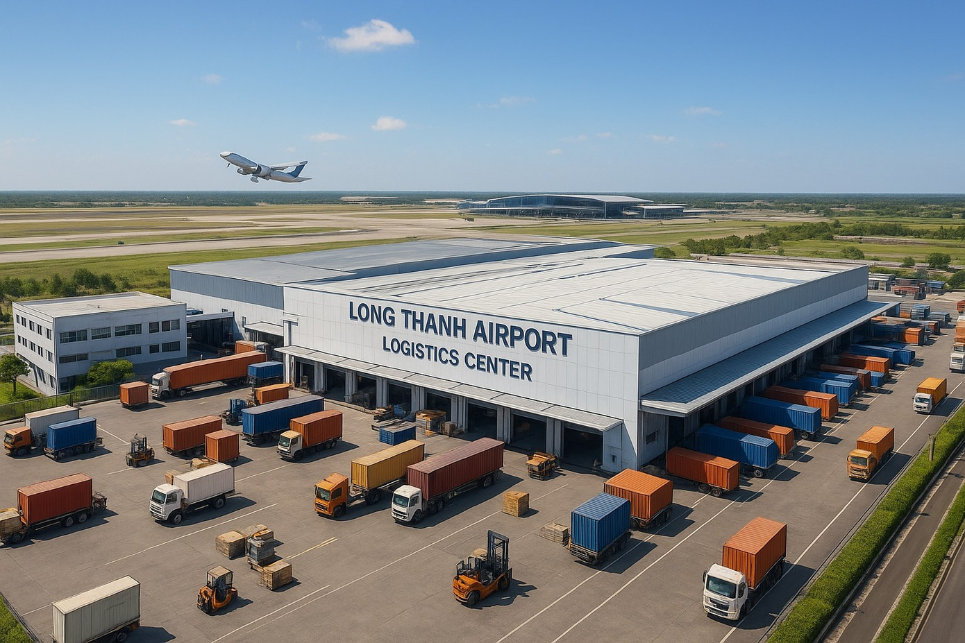 Đề xuất lập trung tâm logistics hàng không tại 'siêu sân bay' Long Thành - Ảnh 2